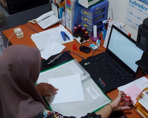 Kegiatan Admin Kantor PT ITB